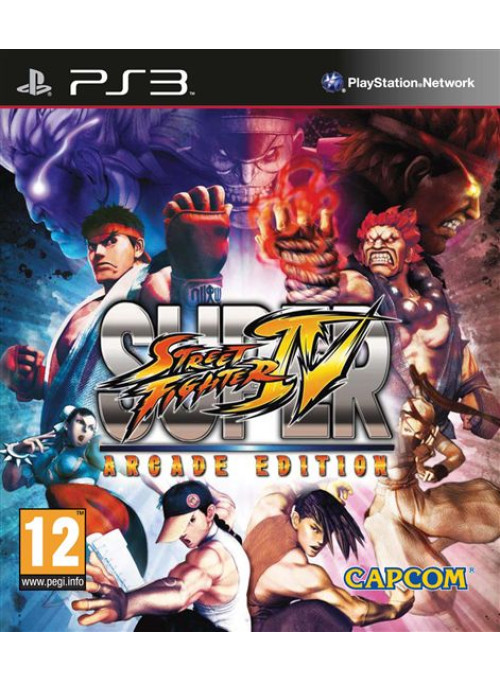 Super Street Fighter 4 (IV) Arcade Edition (PS3)